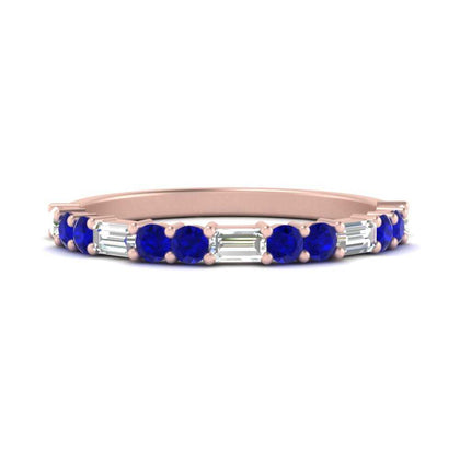 baguette-and-round-thin-stack-band