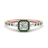 Load image into Gallery viewer, baguette-asscher-cut-halo-accented-emerald-engagement-ring-in-rose-gold-FD10047ASRGEMGR-NL-RG_95b9b41c-ac9c-4e72-8f97-4dacf2d073b4