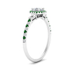 Load image into Gallery viewer, baguette-asscher-cut-halo-accented-emerald-engagement-ring-in-white-gold-FD10047ASRGEMGRANGLE2-NL-WG