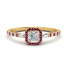 Load image into Gallery viewer, baguette-asscher-cut-halo-accented-pink-sapphire-engagement-ring-in-yellow-gold-FD10047ASRGSADRPI-NL-YG_76c51011-8655-404c-99b8-346a4f254a59
