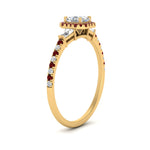 Load image into Gallery viewer, baguette-asscher-cut-halo-accented-ruby-engagement-ring-in-yellow-gold-FD10047ASRGRUDRANGLE2-NL-YG