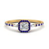 Load image into Gallery viewer, baguette-asscher-cut-halo-accented-sapphire-engagement-ring-in-yellow-gold-FD10047ASRGSABL-NL-YG_6ea8bee5-404a-4114-ba03-acb4de54a3cd