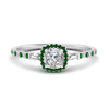 Load image into Gallery viewer, baguette-cushion-cut-halo-accented-emerald-engagement-ring-in-white-gold-FD10047CURGEMGR-NL-WG_61790733-b2ed-44a7-92c4-9dadd3e3606b