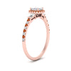 Load image into Gallery viewer, baguette-cushion-cut-halo-accented-orange-sapphire-engagement-ring-in-rose-gold-FD10047CURGSAORANGLE2-NL-RG_9908f292-5f3d-4474-9087-cd7c6c7a5e70