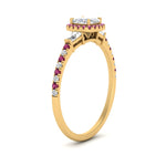 Load image into Gallery viewer, baguette-cushion-cut-halo-accented-pink-sapphire-engagement-ring-in-yellow-gold-FD10047CURGSADRPIANGLE2-NL-YG_63483323-27a7-4ea4-8cc8-58e09282bd56