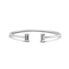 Load image into Gallery viewer, baguette-cut-open-stackable-ring-in-white-gold-FD9417ROR-NL-WG
