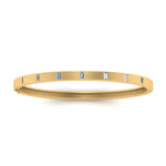 Load image into Gallery viewer, Baguette Set Bangle Bracelet