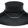 Load image into Gallery viewer, baguette-diamond-bar-necklace-in-FD-PD86790-NL-RG