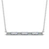 Load image into Gallery viewer, baguette-diamond-bar-necklace-in-FD-PD86790-NL-WG