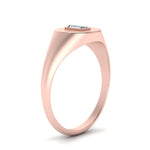 Load image into Gallery viewer, Baguette Signet Ring