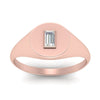 Load image into Gallery viewer, Baguette Signet Ring