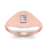 Load image into Gallery viewer, Baguette Signet Ring