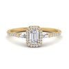 Load image into Gallery viewer, baguette-emerald-cut-halo-accented-diamond-engagement-ring-in-yellow-gold-FD10047EMR-NL-YG