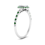 Load image into Gallery viewer, baguette-emerald-cut-halo-accented-emerald-engagement-ring-in-white-gold-FD10047EMRGEMGRANGLE2-NL-WG