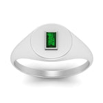 Load image into Gallery viewer, Baguette Signet Ring