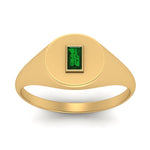 Load image into Gallery viewer, Baguette Signet Ring