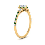 Load image into Gallery viewer, baguette-heart-shaped-halo-accented-emerald-engagement-ring-in-yellow-gold-FD10047HTRGEMGRANGLE2-NL-YG