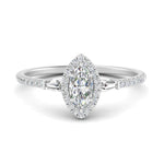 Load image into Gallery viewer, baguette-marquise-cut-halo-accented-diamond-engagement-ring-in-white-gold-FD10047MQR-NL-WG_ea1c6a60-0358-4f42-a343-af96815185e7