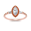 Load image into Gallery viewer, baguette-marquise-cut-halo-accented-orange-sapphire-engagement-ring-in-rose-gold-FD10047MQRGSAORANGLE5-NL-RG_f9003fb5-b1a5-4667-9ab6-d1e20e388514