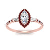 Load image into Gallery viewer, baguette-marquise-cut-halo-accented-ruby-engagement-ring-in-rose-gold-FD10047MQRGRUDRANGLE5-NL-RG_5f91aad6-f3bd-4098-b13f-82c92ec45418