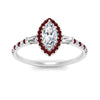 Load image into Gallery viewer, baguette-marquise-cut-halo-accented-ruby-engagement-ring-in-white-gold-FD10047MQRGRUDRANGLE5-NL-WG_be87b219-90f6-48e9-949a-021b0addc211