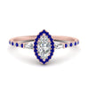 Load image into Gallery viewer, baguette-marquise-cut-halo-accented-sapphire-engagement-ring-in-rose-gold-FD10047MQRGSABL-NL-RG_33e79960-3d3b-4b88-b282-155d1578439b