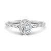 Load image into Gallery viewer, baguette-oval-shaped-halo-accented-diamond-engagement-ring-in-white-gold-FD10047OVR-NL-WG_84a577f2-6ccd-47c3-8263-b6228bf02e99