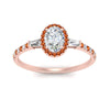 Load image into Gallery viewer, baguette-oval-shaped-halo-accented-orange-sapphire-engagement-ring-in-rose-gold-FD10047OVRGSAORANGLE5-NL-RG_8fbd82e6-b2d3-4642-a425-dbe3dec7100f