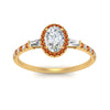 Load image into Gallery viewer, baguette-oval-shaped-halo-accented-orange-sapphire-engagement-ring-in-yellow-gold-FD10047OVRGSAORANGLE5-NL-YG