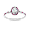 Load image into Gallery viewer, baguette-oval-shaped-halo-accented-pink-sapphire-engagement-ring-in-white-gold-FD10047OVRGSADRPIANGLE5-NL-WG_fdf51074-b739-4107-939e-c8c7cfec1183