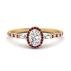 Load image into Gallery viewer, baguette-oval-shaped-halo-accented-pink-sapphire-engagement-ring-in-yellow-gold-FD10047OVRGSADRPI-NL-YG_2d146e28-87ea-436f-b2d3-4e1ea9a62f09