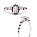 Load image into Gallery viewer, baguette-oval-shaped-halo-accented-ruby-engagement-ring-in-white-gold-FD10047OVRGRUDRANGLE3-NL-WG