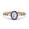 Load image into Gallery viewer, baguette-oval-shaped-halo-accented-sapphire-engagement-ring-in-yellow-gold-FD10047OVRGSABL-NL-YG_26e550c0-34d1-4185-b743-f19047b90a4b
