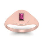 Load image into Gallery viewer, Baguette Signet Ring