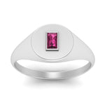 Load image into Gallery viewer, Baguette Signet Ring