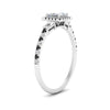Load image into Gallery viewer, baguette-princess-cut-halo-accented-black-diamond-engagement-ring-in-white-gold-FD10047PRRGBLACKANGLE2-NL-WG