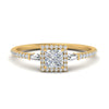 Load image into Gallery viewer, baguette-princess-cut-halo-accented-diamond-engagement-ring-in-yellow-gold-FD10047PRR-NL-YG