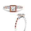 Load image into Gallery viewer, baguette-princess-cut-halo-accented-orange-sapphire-engagement-ring-in-white-gold-FD10047PRRGSAORANGLE3-NL-WG
