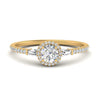 Load image into Gallery viewer, baguette-round-cut-halo-accented-diamond-engagement-ring-in-yellow-gold-FD-10047ROR-NL-YG