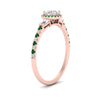 Load image into Gallery viewer, baguette-round-cut-halo-accented-emerald-engagement-ring-in-rose-gold-FD10047RORGEMGRANGLE2-NL-RG