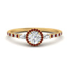 Load image into Gallery viewer, baguette-round-cut-halo-accented-ruby-engagement-ring-in-yellow-gold-FD10047RORGRUDR-NL-YG