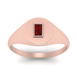 Load image into Gallery viewer, Baguette Signet Ring