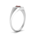 Load image into Gallery viewer, Baguette Signet Ring