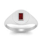 Load image into Gallery viewer, Baguette Signet Ring