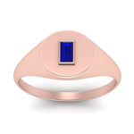 Load image into Gallery viewer, Baguette Signet Ring