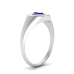 Load image into Gallery viewer, Baguette Signet Ring