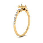 Load image into Gallery viewer, baguette-semi-mount-halo-accented-diamond-engagement-ring-in-yellow-gold-FD-10047SMRANGLE2-NL-YG