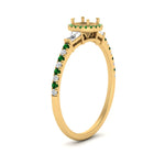 Load image into Gallery viewer, baguette-semi-mount-halo-accented-emerald-engagement-ring-in-yellow-gold-FD10047SMRGEMGRANGLE2-NL-YG