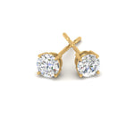 Load image into Gallery viewer, Round Diamond Stud Earring For Women