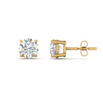 Load image into Gallery viewer, Round Diamond Stud Earring For Women